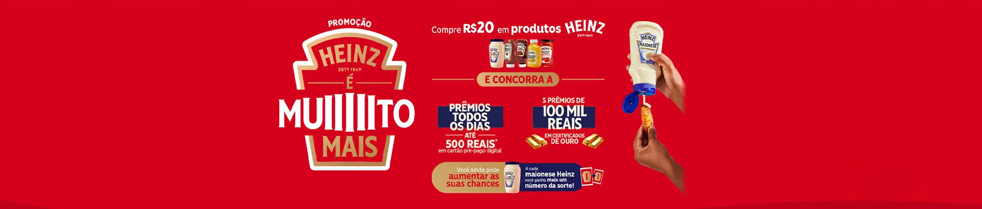 Promoção Heinz é Muito Mais 2026