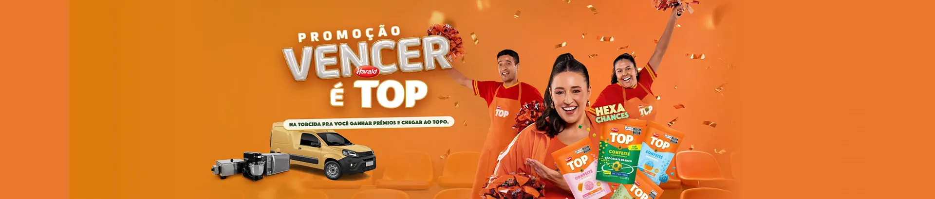 Promoção Harald Vencer é Top 2026