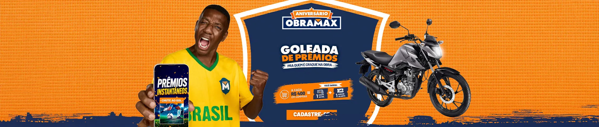 Promoção Aniversário Obramax 2026