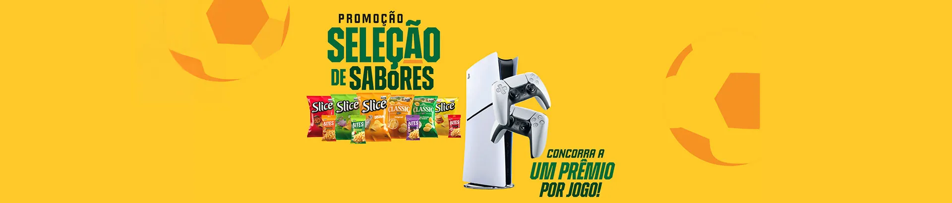 Promoção Slice e Bits Seleção de Sabores 2026