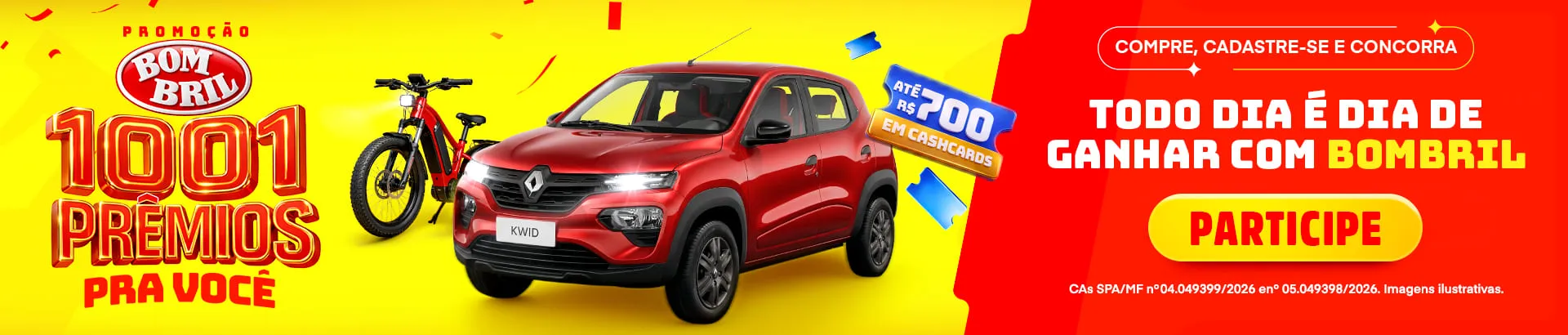 Promoção Bombril 1001 Prêmios Pra Você 2026
