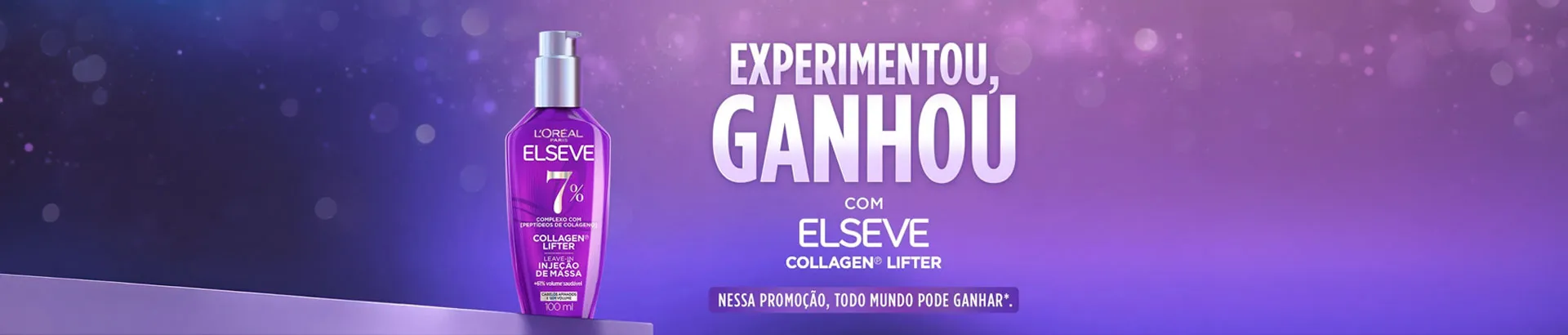 Promoção L'Oreal Paris Experimentou Ganhou 2026