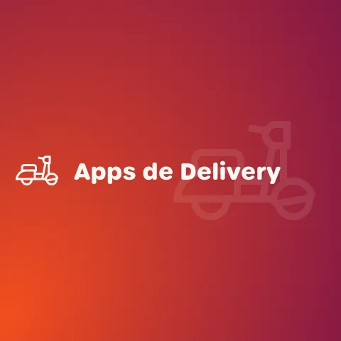 Ilustração para apps de delivery