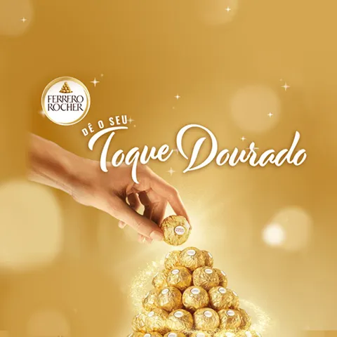 Promoção Ferrero 2024 Dê seu Toque Dourado