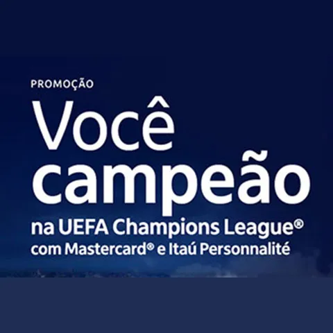 Promoção Mastercard Você Campeão na UEFA 2023