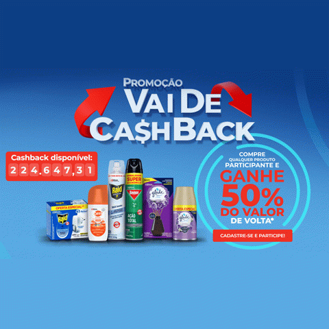 Promoção SC Johnson Vai de Cashback 2025