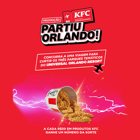 Promoção KFC Partiu Orlando 2025