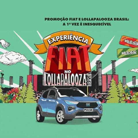 Promoção Fiat e Lollapalooza Brasil 2025