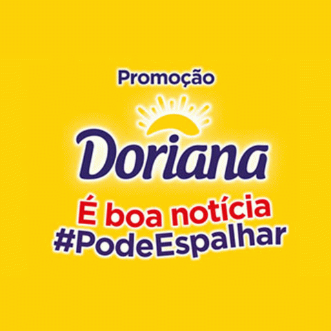 Promoção Doriana 2023 É Boa Notícia #PodeEspalhar