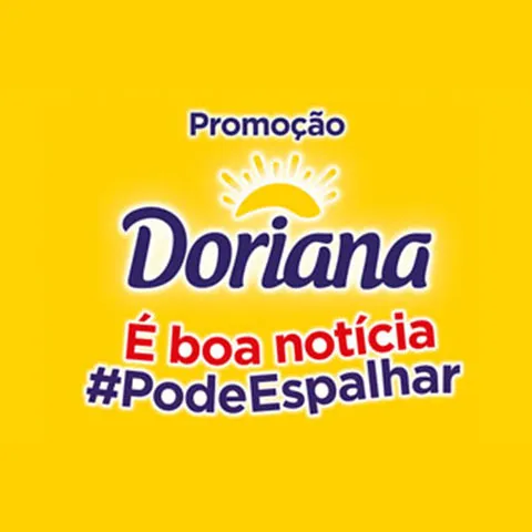 Promoção Doriana 2023 É Boa Notícia #PodeEspalhar