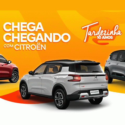 Promoção Chega Chegando com Citroën Tardezinha 10 Anos