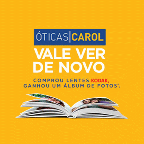 Promoção Óticas Carol Lentes Kodak Vale Ver de Novo 2023