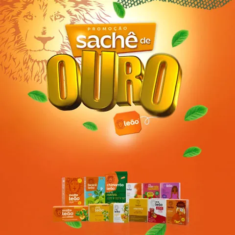 Promoção Sachê de Ouro Chás Leão