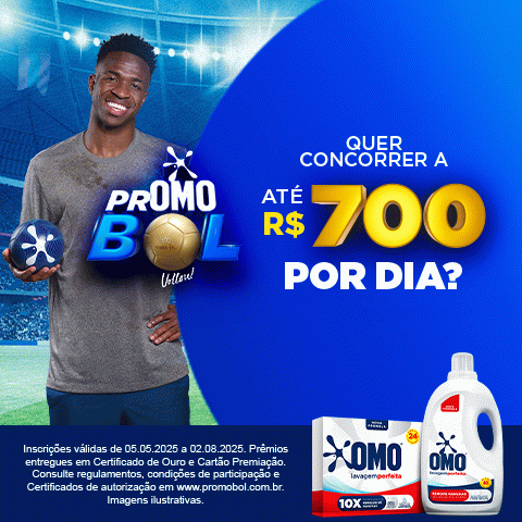 Promoção OMO Promobol 2025