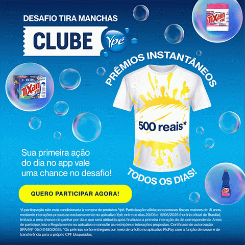 Promoção Ypê Lavanderia dos Sonhos 2025