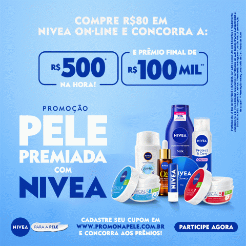 Promoção Pele Premiada com Nivea 2025