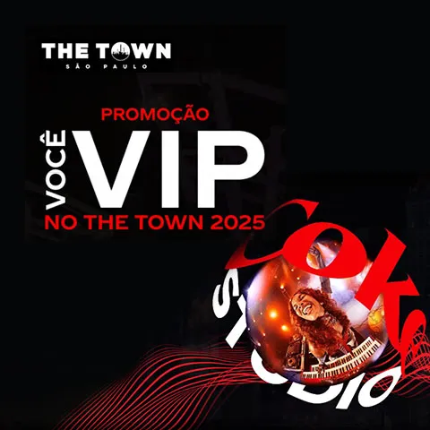 Promoção Coca-Cola Você Vip no The Town 2025