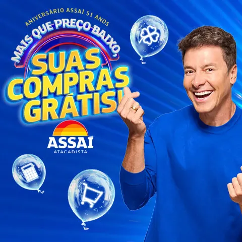 Promoção Aniversário Assaí 51 Anos