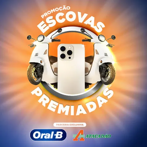 Promoção Oral-B e Atacadão Escovas Premiadas 2025