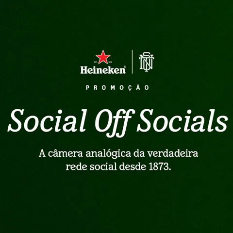 Promoção Heineken Social off Socials 2025