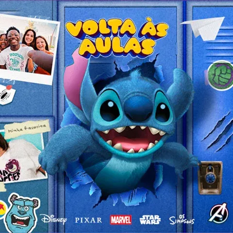 Promoção Volta às Aulas Disney 2026