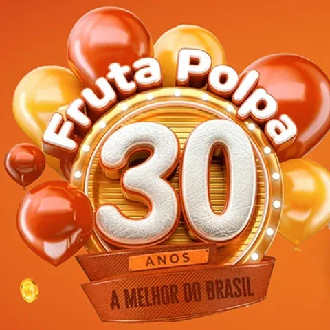 Promoção Fruta Polpa 30 Anos 2026