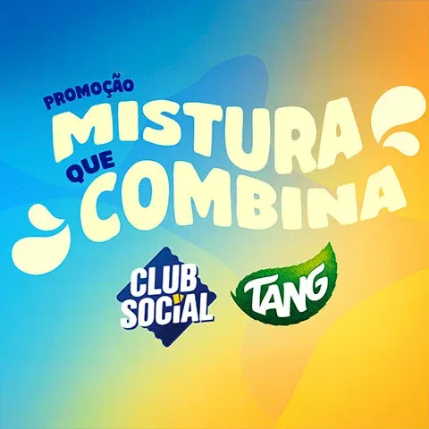 Promoção Tang e Club Social Mistura que Combina 2026