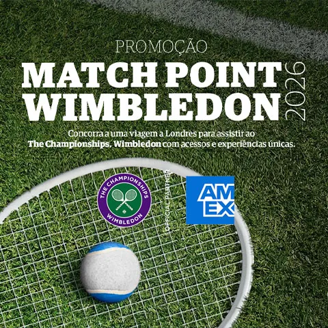 Promoção Match Point Wimbledon 2026