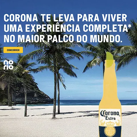 Promoção Todo Mundo no Rio com Corona 2026