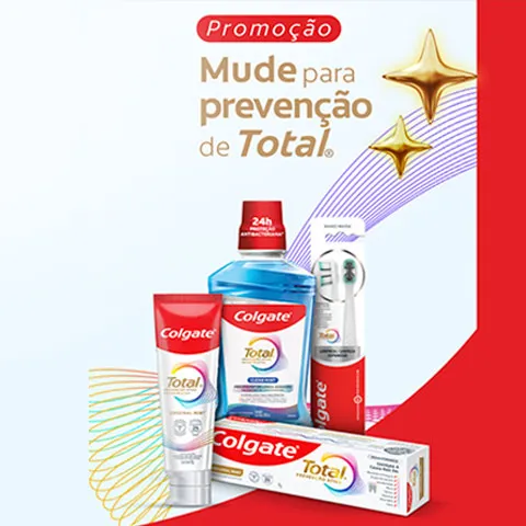 Promoção Colgate Mude Para Prevenção de Total 2026