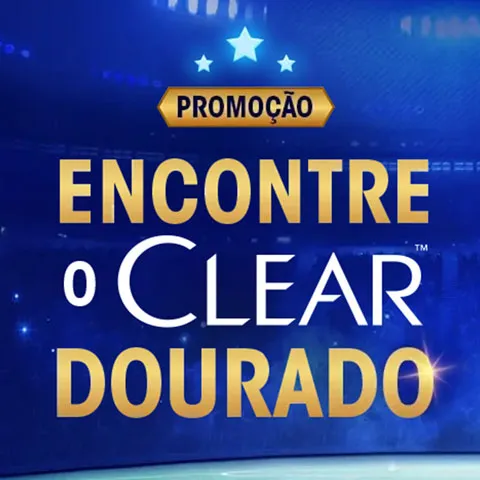 Promoção Clear Dourado 2026
