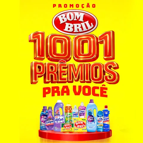 Promoção Bombril 1001 Prêmios Pra Você 2026