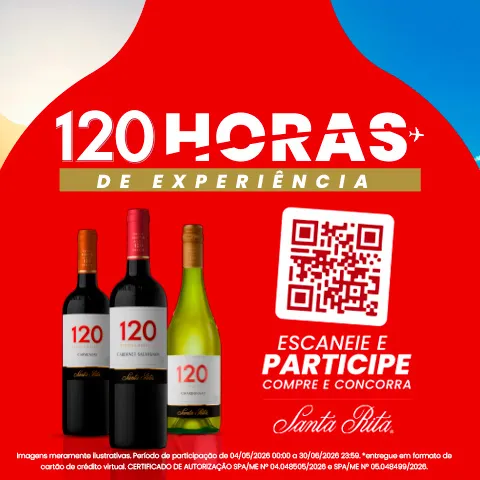 Promoção Santa Rita 120 Horas de Experiência 2026